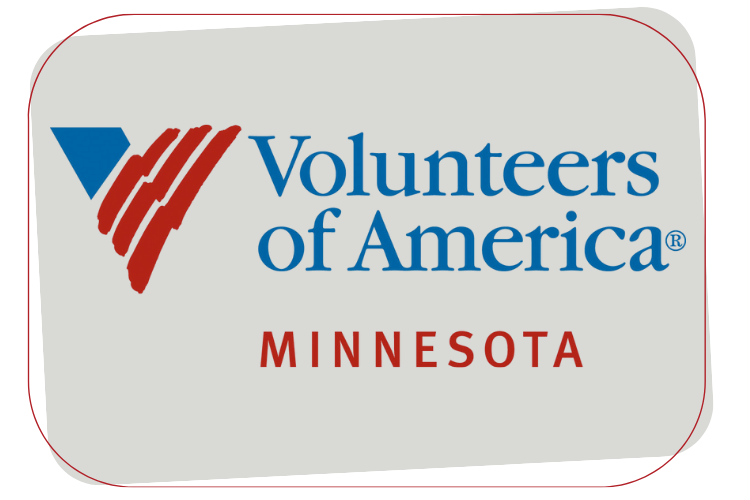 logo for volunteers of america minnesota